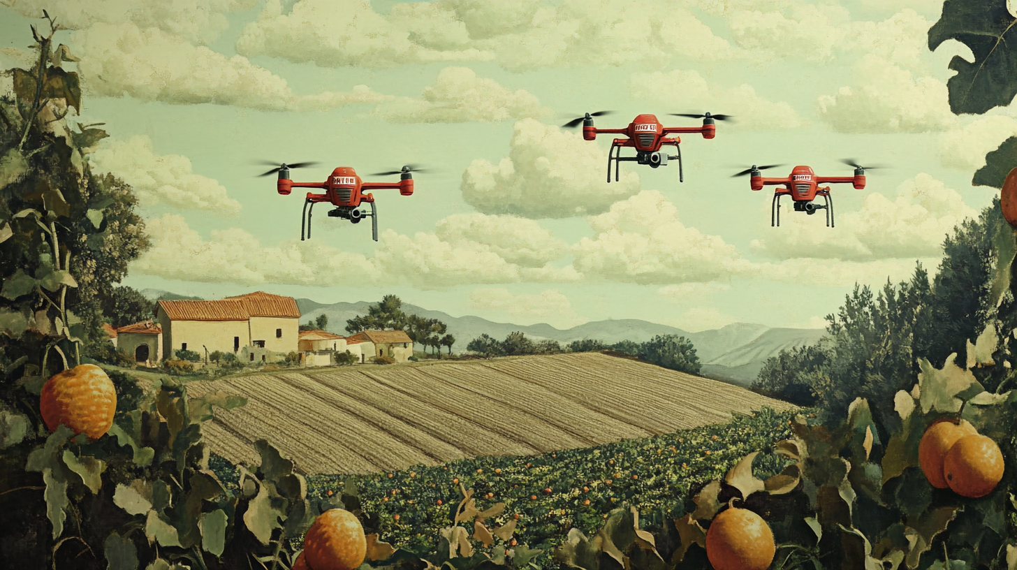 drones agrícolas